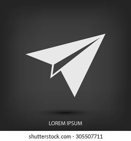 plane vector icon