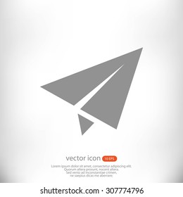 plane vector icon