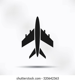 plane vector icon