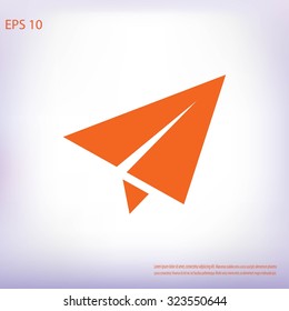 plane vector icon