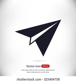 plane vector icon