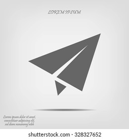 plane vector icon