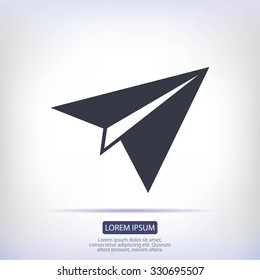 plane vector icon