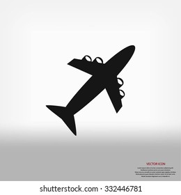 plane vector icon