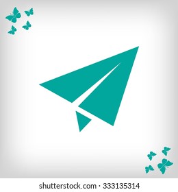 plane vector icon