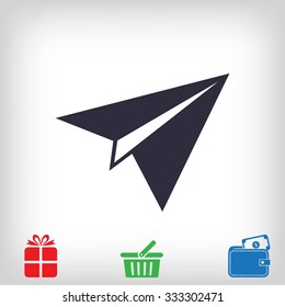 plane vector icon