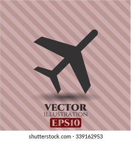 Plane vector icon