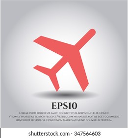 Plane vector icon