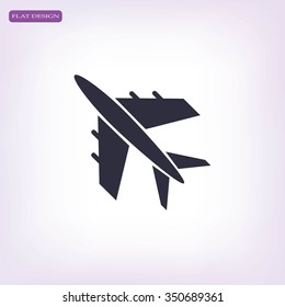 plane vector icon
