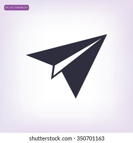 plane vector icon