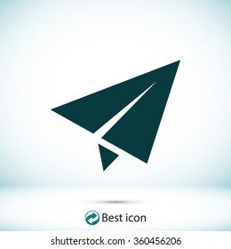 plane vector icon