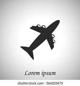 plane vector icon