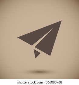 plane vector icon