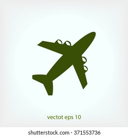 plane vector icon