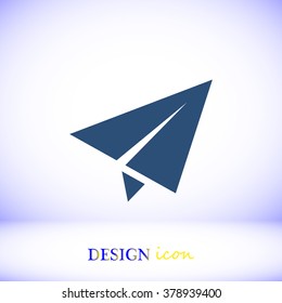 plane vector icon