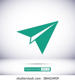 plane vector icon