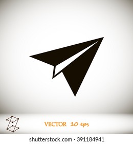 plane vector icon