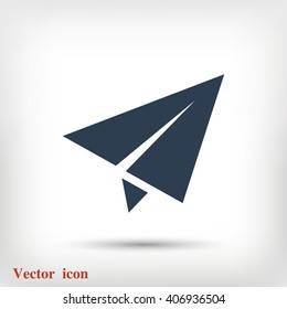 plane vector icon