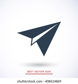 plane vector icon