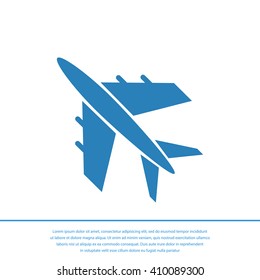 plane vector icon