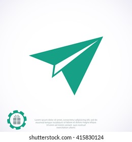 plane vector icon