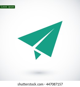 plane vector icon