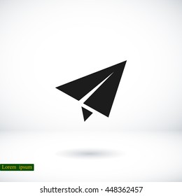 plane vector icon