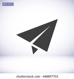plane vector icon