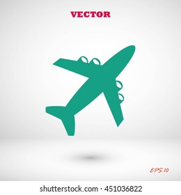 plane vector icon