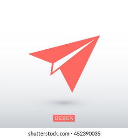 plane vector icon