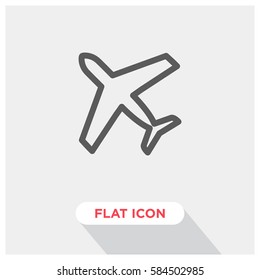 Plane vector icon