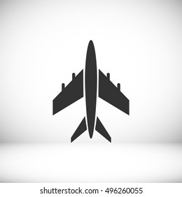 plane vector icon, vector best flat icon EPS