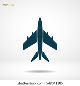 plane vector icon, vector best flat icon EPS