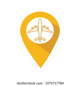 Plane Vector Icon design for web use