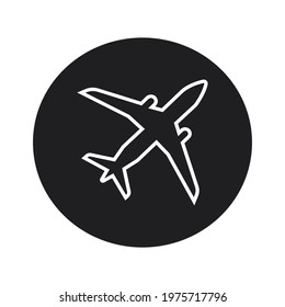 Plane Vector Icon design for web use