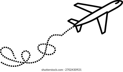 Ilustración vectorial plana con color blanco y negro