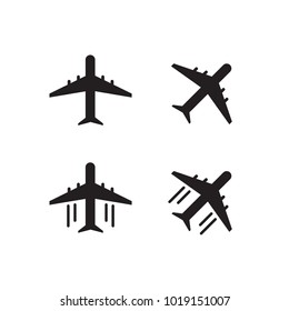 Plane vector, illustration. Isolate on white background.