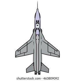 Plane vector, military