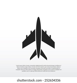 plane vektor icon