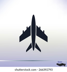 plane vektor icon