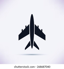 plane vektor icon