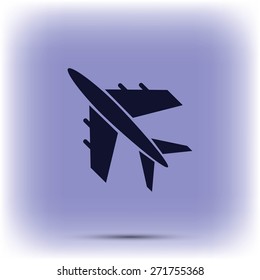 plane vektor icon