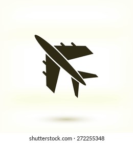 plane vektor icon