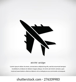 plane vektor icon
