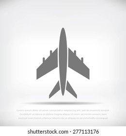 plane vektor icon