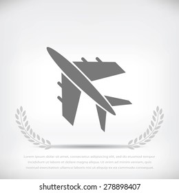 plane vektor icon