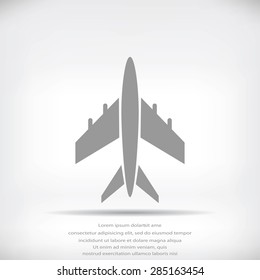 plane vektor icon