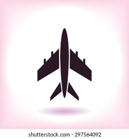 plane vektor icon