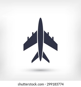 plane vektor icon