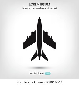plane vektor icon